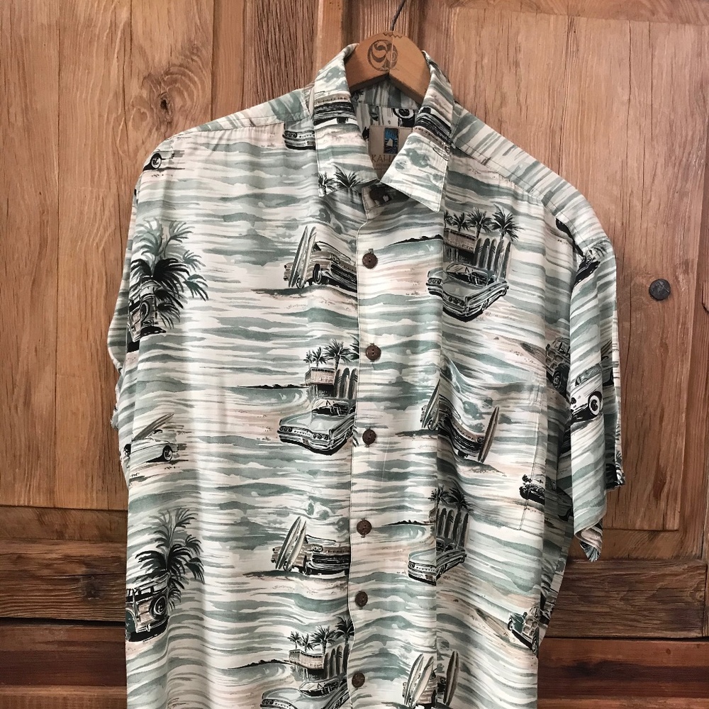 🌺Vintage Kahala Aloha🌺Shirt 🚗Vintage Cars